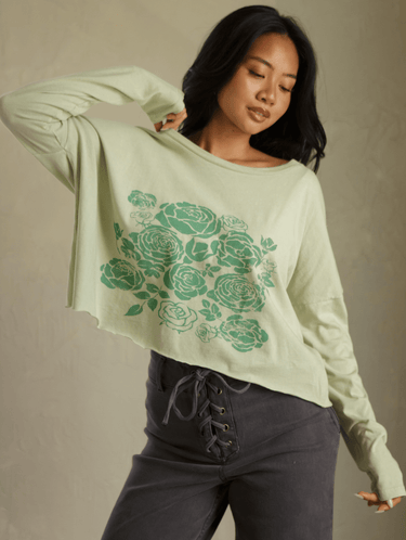 Molly Green - Super Flower Long Sleeve - Graphics