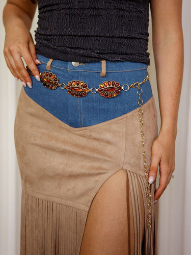 Molly Green - Sweet Details Chain Belt - Accessories