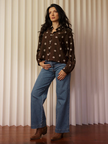 Molly Green - Talia Button Up - Casual_Tops