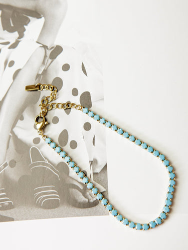 Molly Green - Taryn Turquoise Tennis Bracelet -