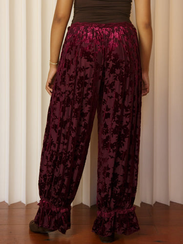 Molly Green - Valeria Velvet Pants - Pants
