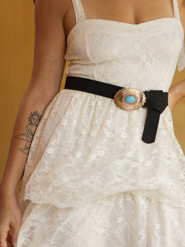 Molly Green - Western Buckle Belt - Accessories
