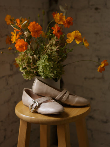 Molly Green - With Love Double Buckle Flats - Shoes
