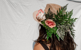 Floral Hat Masterpiece: A DIY Tutorial for Steeplechase Fashion - Molly Green