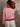 Helena Cherry Sweater with embroidered cherry graphic, contrast trim, chunky knit, crew neck, and long sleeves.