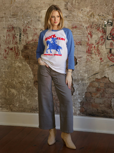 Nashville Buck Yeah Raglan Long Sleeve