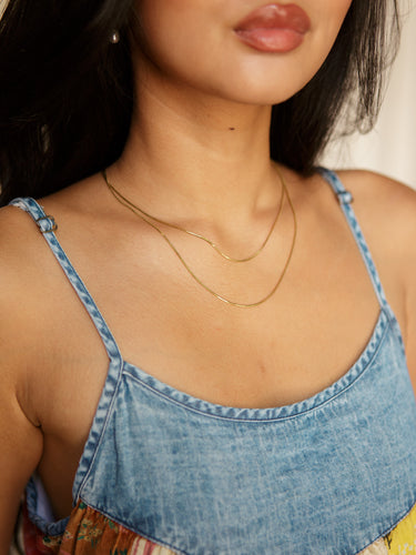 Heidi Double Snake Chain