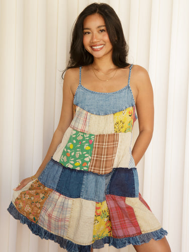 Tabitha Patchwork Dress