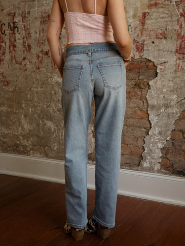 Nonsense Fold Over Jeans