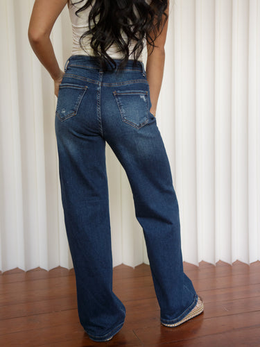 In A Daze Straight Leg Jeans