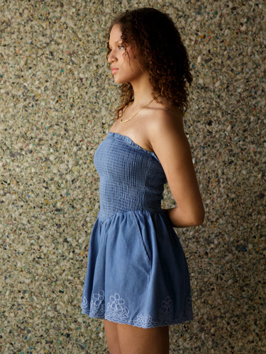 Shane Strapless Romper