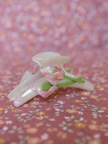 Two Tulip Hair Claw