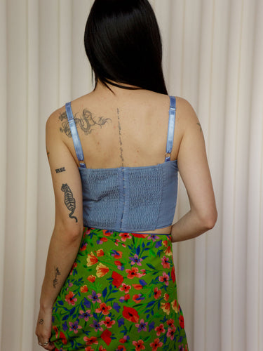 Carla Denim Corset