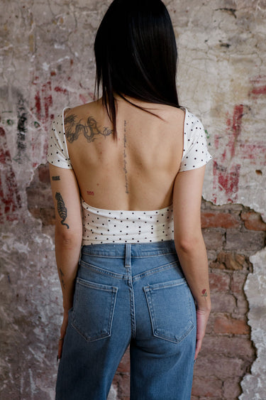 Lainey Polka Dot Top