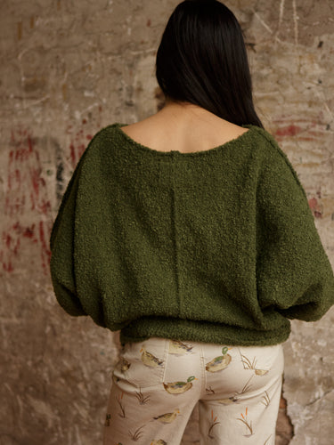 Dahza Drop Shoulder Sweater