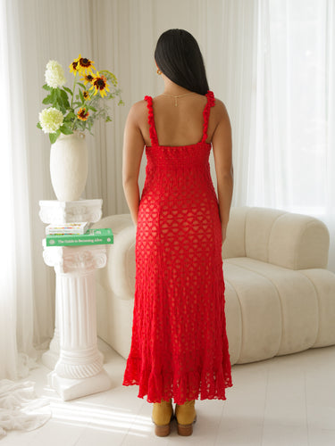 Rayna Lace Midi Dress