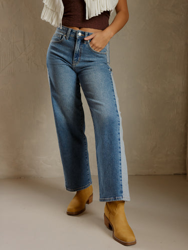 Cloud Nine Two Tone Jeans