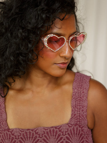 Queen Of Hearts Sunglasses