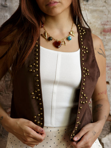 Rocky Studded Vest
