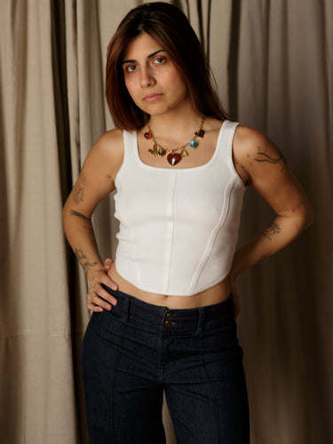 Drenna Corset Sweater