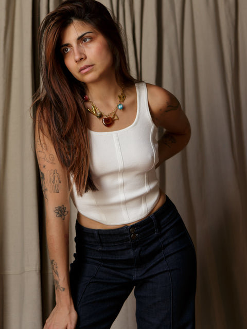Drenna Corset Sweater