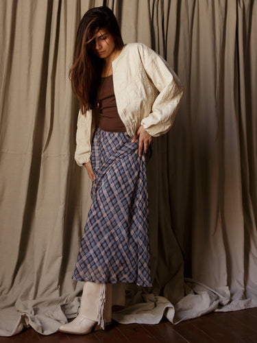 Isabella Checkered Skirt