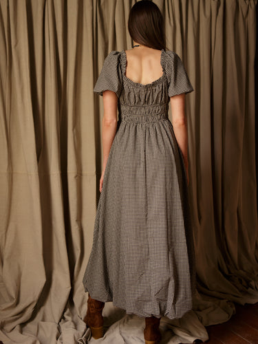 Zola Checkered Bubble Dress
