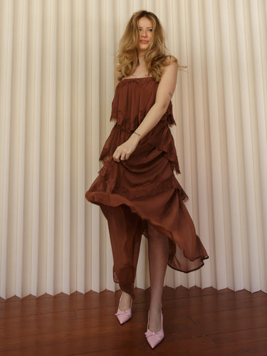 Alexandria Ruffle Dress