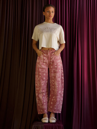 Keep Me Close Paisley Jeans