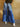 Gale Patchwork Pants, high rise wide-leg pants with thick elastic waistband, adjustable drawstring, front pockets, floral and denim patchwork, and partially sheer fabric.