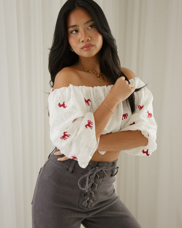 Lydia Off Shoulder Top