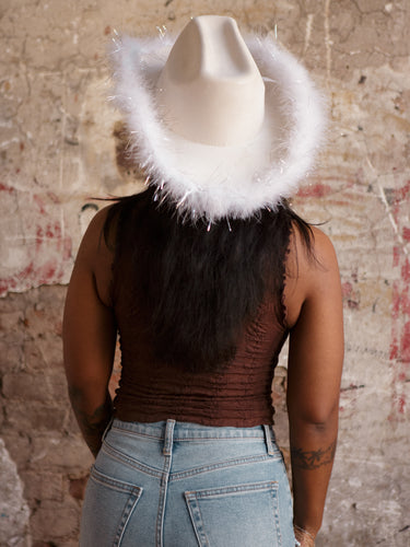 Frae Feather Hat