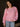Crew neck long sleeve top with embroidered bow accents, ribbed trim, lightweight fabric, relaxed fit, and stretch.