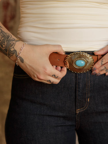 Western Buckle Belt