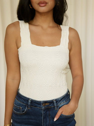 Molly Green - Allie Square Neck Tank - basic_tops