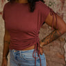 Molly Green - Amari Scrunch Tee - Casual_Tops