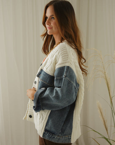Molly Green - Amber Soft Denim Jacket - Outerwear