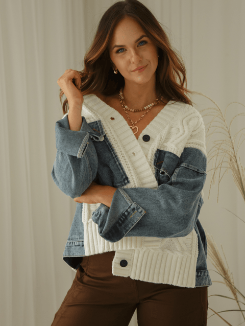 Molly Green - Amber Soft Denim Jacket - Outerwear