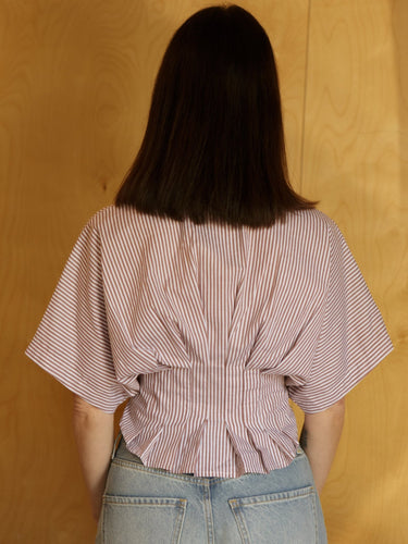 Molly Green - Anamisa Crop Button Up - Dressy_Tops