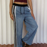 Molly Green - Annabelle Side Stripe Pants - Pants