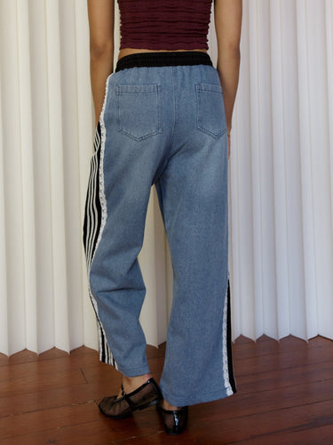 Molly Green - Annabelle Side Stripe Pants - Pants