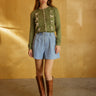 Molly Green - Austin Slouchy Denim Shorts - Shorts