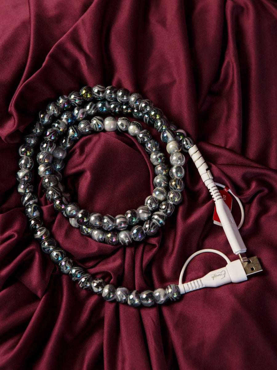 Molly Green - Beaded Phone Charger - Accessories