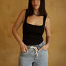 Molly Green - Becca Square Neck Tank - Basic_Tops