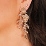 Molly Green - Bessie Floral Drop Earrings - Jewelry
