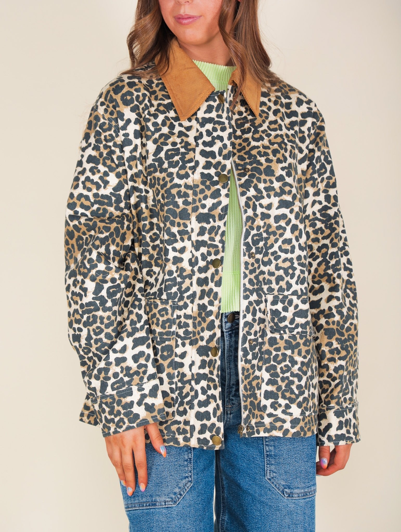 Braxton Leopard Jacket