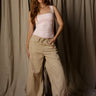 Molly Green - Bristol Drawstring Pants - Denim