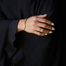 Molly Green - Britney Textured Hinge Bracelet - Jewelry