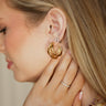 Molly Green - Brooklyn Layered Open Hoops - Jewelry
