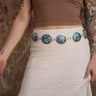 Molly Green - Buckled Belle Chain Belt - Accessories